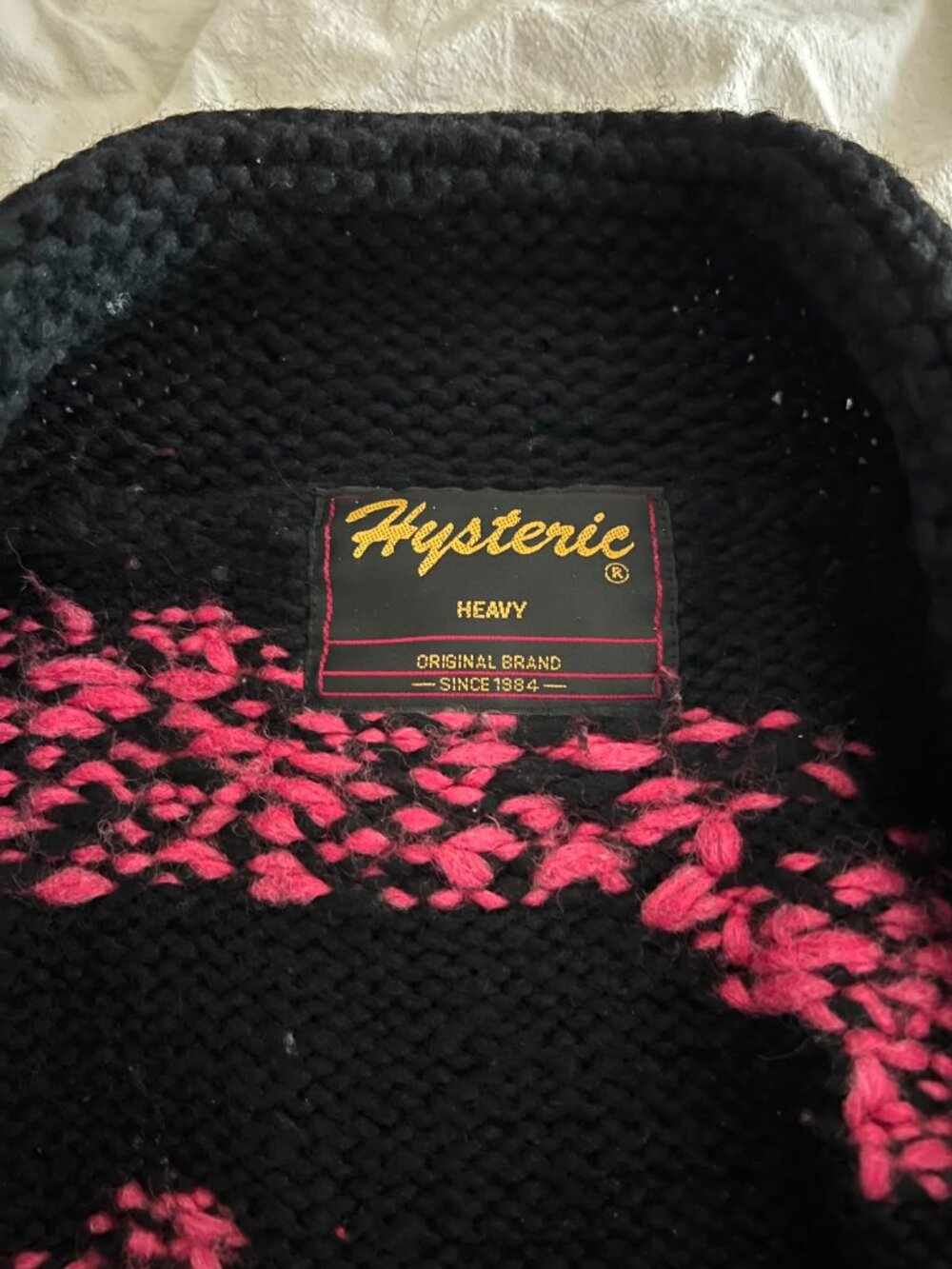 Rare Hysteric Glamour Cowichan Sweater - Picture 2 of 7